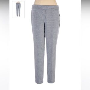 ANNE KLEIN Mid- Regular Houndstooth Causal Pants. Size 10.